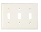 Cooper Wiring 3 Gang Toggle Switch Wallplate (2141LA-BOX)