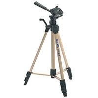 Slik F163 Compact Economy Tripod with Crank Center Column (Silver)