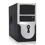 Foxconn TLM-397 Micro ATX Mini-Tower Case (Black) + Power Supply (TLM397-B)