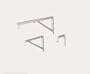 Da-Lite Mounting Brackets Model No.23 - wall mount bracket - 2 PACK ( 40933 )