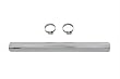 Chrome 18 Straight Universal Exhaust Heat Shield for 1-3/4 Pipes Harley Models - Frontiercycle (Free U.S. Shipping)