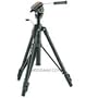 Velbon DV7000 3-Section Ultra Heavy Duty Tripod with Geared Center Column, 2-Way Fluid Head and QB-6RL Quick Shoe, Max Height 64", Supports 9.9 lbs