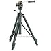 Velbon DV7000 3-Section Ultra Heavy Duty Tripod with Geared Center Column, 2-Way Fluid Head and QB-6RL Quick Shoe, Max Height 64", Supports 9.9 lbs