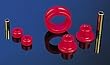Energy Suspension 8.10101G Black HyperFlex Polyurethane Steering Rack Bushings
