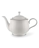 Lenox Hannah Platinum Teapot, 40 oz.