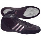Adidas Combat Speed III JR. Wrestling Shoes-black/grey/red-12-Youth