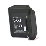 Compatible BX-3 Ink Cartridge. COMPATIBLE Canon BX-3 Ink Cartridge. Black Fax Cartridge. Canon Compatible COM-BX3 Fits printer models: B540/B550/B640, MultiPass 800, FAXPHONE B95