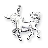 Sterling Silver Unicorn Charm QC1774