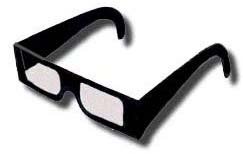 Crayola Chalk authentic Cardboard 3D Glasses (5 Pairs)