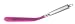 Art and Cook Angled Scaper Spatula, Pink