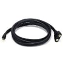 Monoprice 105615 6-Feet Premium Stereo Male to Stereo Female Cable