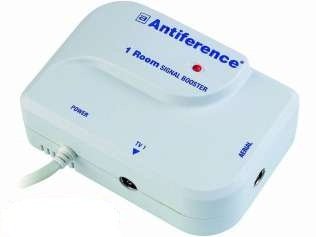 Antiference 1 Way Digital TV Aerial Signal Booster / Amplifier