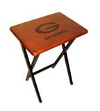 Georgia Bulldogs Tailgate/Dinner TV Tray Table NCAA College Athletics Fan Shop Sports Team Merchandise