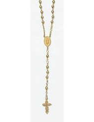 14k Rosary Necklace 30"
