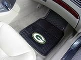 Green Bay Packers Heavy Duty 2-Piece Vinyl Car Mats