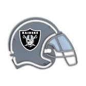 Oakland Raiders Neon Football Helmet - Super Bowl Neon Lamp by Extreme Sports Neons