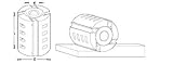 Amana 61714 Amana® Planer/Moulder Heads - 125mm Outside Diameter; 180mm Length; 30mm Bore