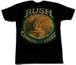 RUSH - Caress Of Steel - Black T-shirt
