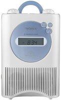 Sony ICF-CD73W AM/FM/Weather Shower CD Clock Radio – White