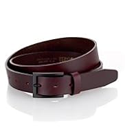 Leather Rectangular Buckle Belt