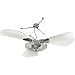 Quorum International 14583-914 Jellyfish Ceiling Fan, Clear