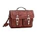 Ladies' Leather 2 Compartment Briefcase
