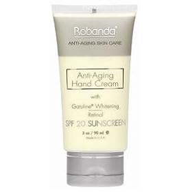 Robanda Anti-Aging Hand Cream, SPF 20 Hand Treatment 3oz