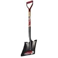 Ames True Temper Classic Square Point Shovel with 30-Inch Steel / Wood D-Grip Handle #1551900