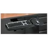 Bravo Articulating Keyboard/Mouse Platform, Underdesk, 20-3/4w x 11d, Black (HONHKB700P)