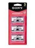 Sony 6MC-90L 90-minute Microcassettes - 6 Pack