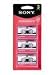 Sony 6MC-90L 90-minute Microcassettes - 6 Pack