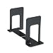 UNIVERSAL OFFICE PRODUCTS Jumbo Economy Bookends with Standard Base, 5-7/8 x 8-1/4 x 9, Steel, Black