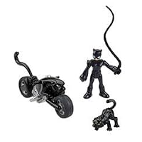 Imaginext DC Super Friends Catwoman Figure with Motorcycle