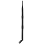 802.11g 9dBi OMNI-Directional High-Gain Screw-On Swivel Antenna for Routers or Network Card Adapters - Fits Linksys WRT54G WRT54GL, BEFW11S4, WAP54G, WAP11 and WSB24. With RP-TNC Connector