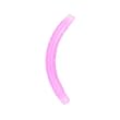 16 Gauge Pink 5/16 Curved Bioplast Flexible Replacement Barbell
