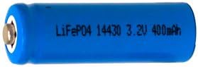 12 X 3.2 Volt 400 Mah Lifepo4 14430 Battery (14 Mm X 43 Mm)