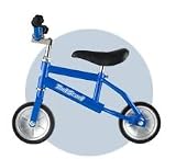 TootScoot - Amazing Balancing Bike For Children! Blue With Blue Handlebars