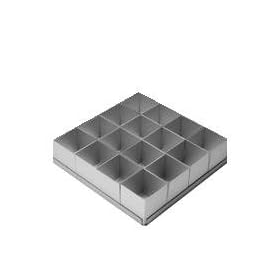 Alan Silverwood 16 piece Square Multi Cake Pan Set 2"