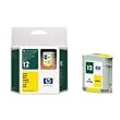 HP 12 Yellow Ink Cartridge in Retail Packaging