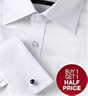 Sartorial Pure Cotton Twill Stripe Slim Fit Shirt
