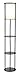 Adesso 3117-01 Stewart Round Shelf Floor Lamp