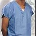 Superior Uniform Group Inc. Unisex Set-in Sleeve Scrub Shirts Large Womens 16-18 Men 42-44