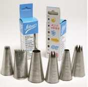 Ateco 6-Piece Pastry Tube Set