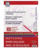 Sketching Paper Pad 9''x12''-100 Sheets