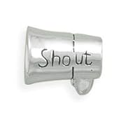 Shout Megaphone Bead