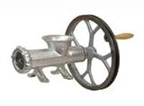 #22 Meat Grinder with Pulley by JT