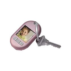 Gear Head 1.5-inch Digital Keychain (TFT) (Brushed Pink)