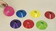 Half Cones - Purple - Sports Team Training Practice - Quantity of 12