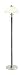 Adesso Lexington Floor Lamp, Walnut