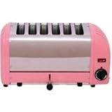 Dualit 6 Slice Vario Toaster. Colour: Petal Pink.  from Catering Store Direct Ltd